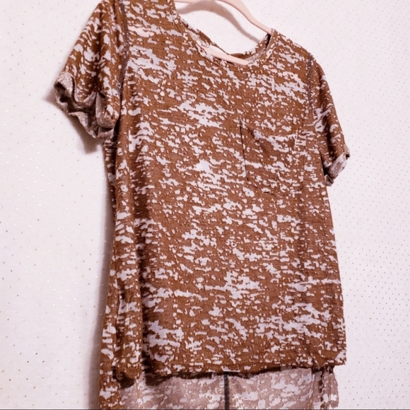 Burnout Tee * Anthropologie * Gilded Intent * Sz S * - Picture 8 of 8